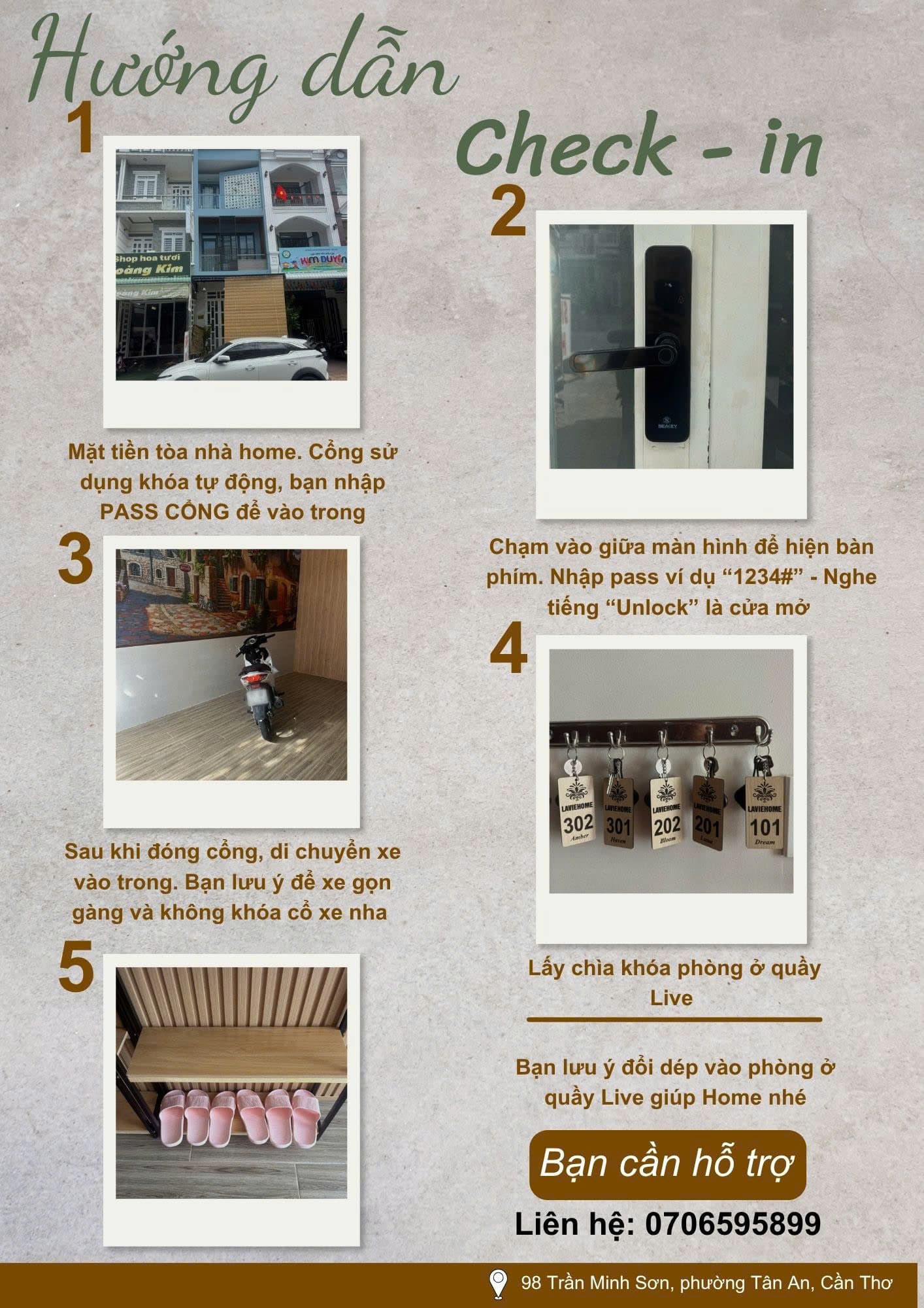 Ảnh hướng dẫn bước 3 khi đặt phòng LavieHome