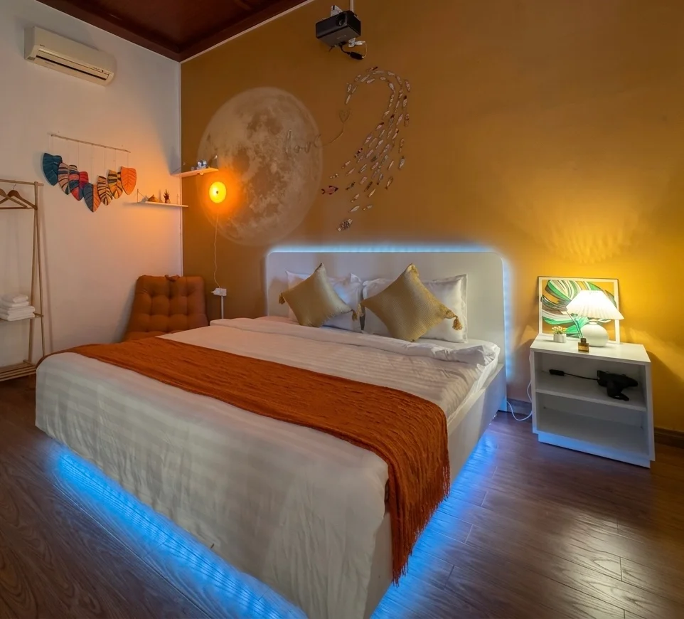 Phòng Amber - Chất liệu mộc mạc (301)
